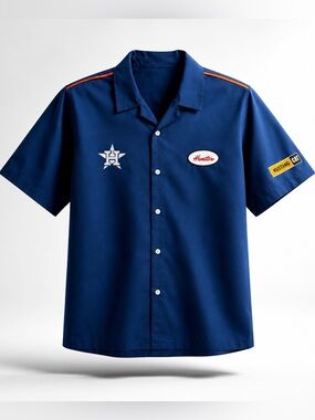 Houston Astros Exclusive Hunter Brown Button Down Shirt 2026 Game Merch XL